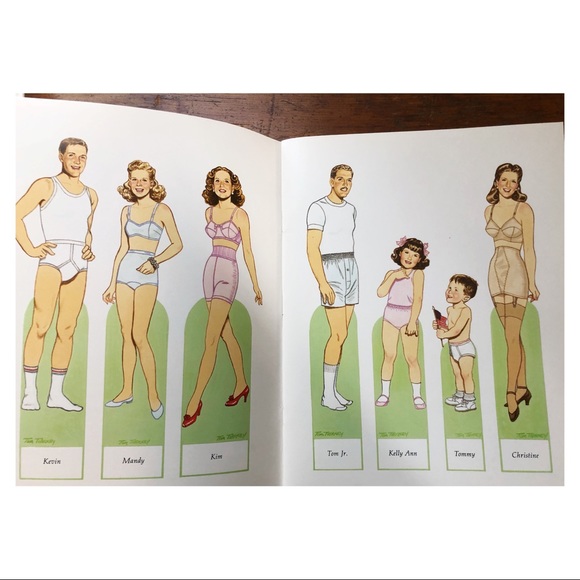 American Family of the 1940s Paper Dolls - Picture 4 of 7